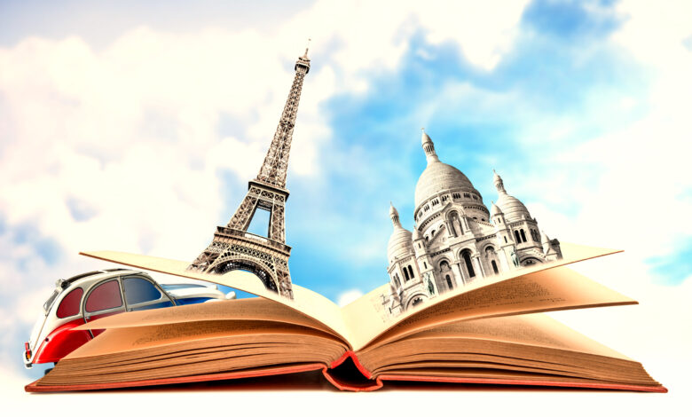 Book With Monuments Of Paris By Photobeps